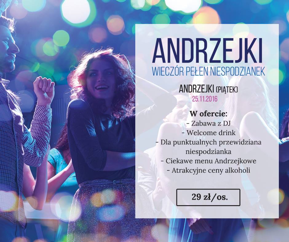 Andrzejki Before Party w ParkHotel Łysoń