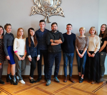 Wizyta młodzieży z Białorusi, Ukrainy i Rosji