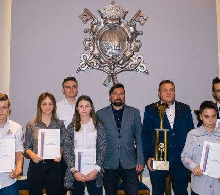 Burmistrz Wadowic wręczył nagrody za osiągnięcia sportowe