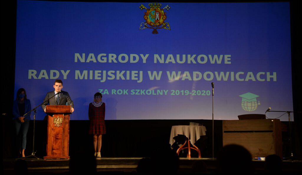 Gala wręczenia nagród naukowych oraz wyróżnień Rady Miejskiej w Wadowicach