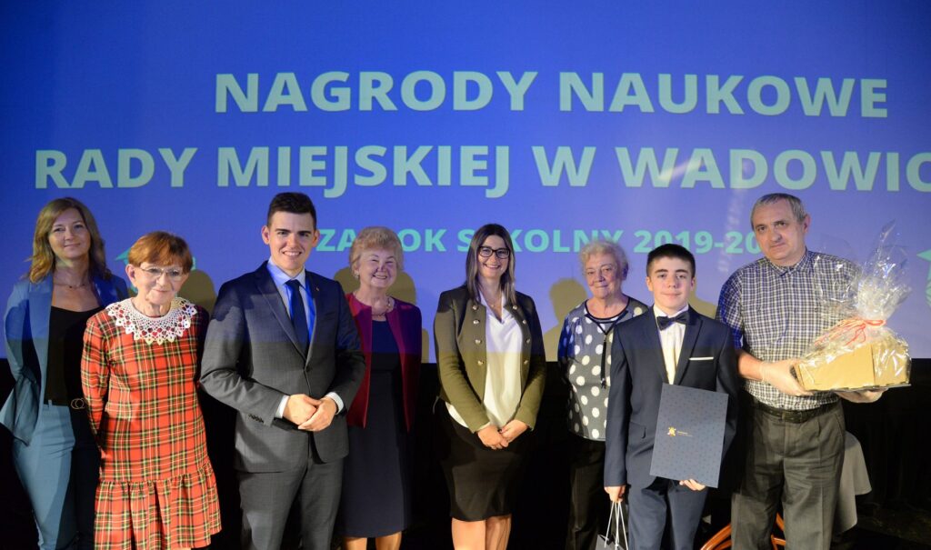 Gala wręczenia nagród naukowych oraz wyróżnień Rady Miejskiej w Wadowicach