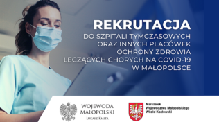 Poszukiwany personel do małopolskich szpitali tymczasowych!