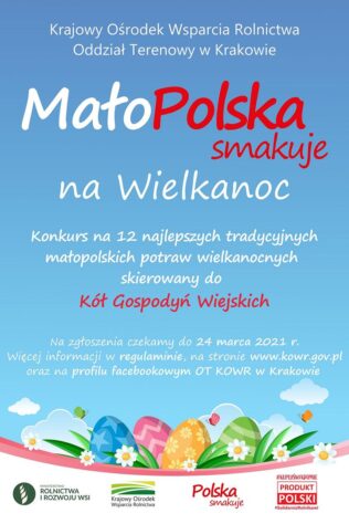 MałoPolska smakuje na Wielkanoc – konkurs dla KGW