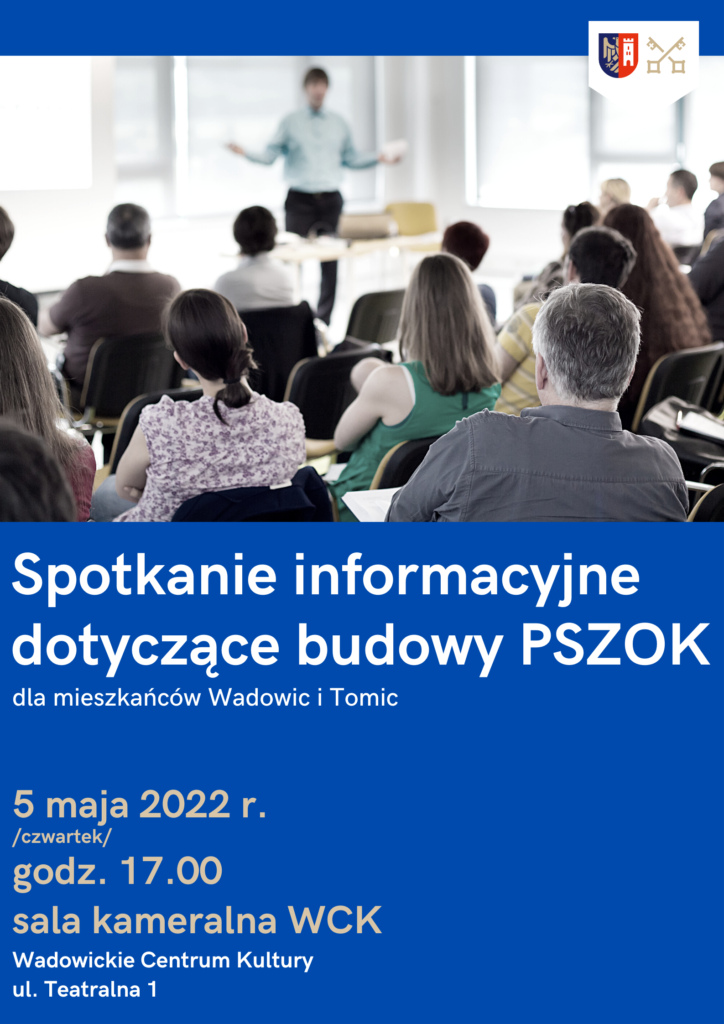 Fioletowy i Bialy Fotografia Uniwersytet Rekrutacja Plakat 724x1024 - Spotkanie informacyjne dot. budowy PSZOK