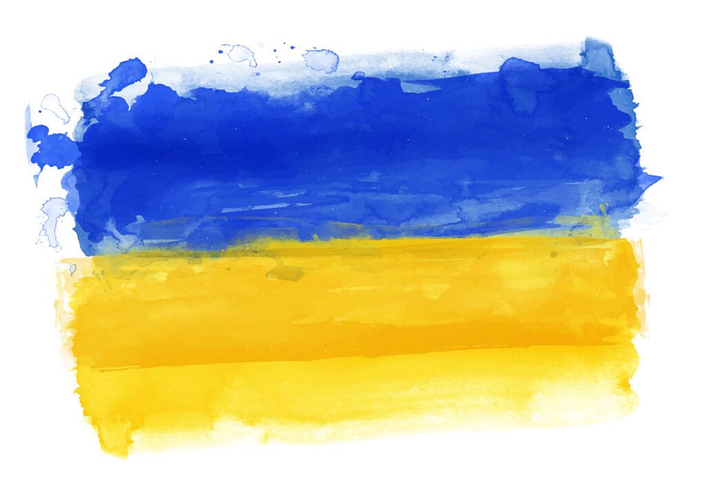 hand painted watercolour ukraine flag 2403 1024x725 - Zwiększenie integracji i aktywności społecznej obywateli Ukrainy w Małopolsce i na Śląsku