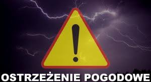 Ostrzeżenie Meteorologiczne na terenie województwa  Małopolskiego
