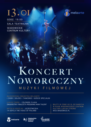 Koncert Noworoczny Muzyki Filmowej – MELOARTE