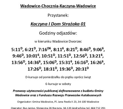 Rozkłady Jazdy Linii Autobusowych 2025